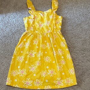Carter's Sunny Yellow Floral Dress